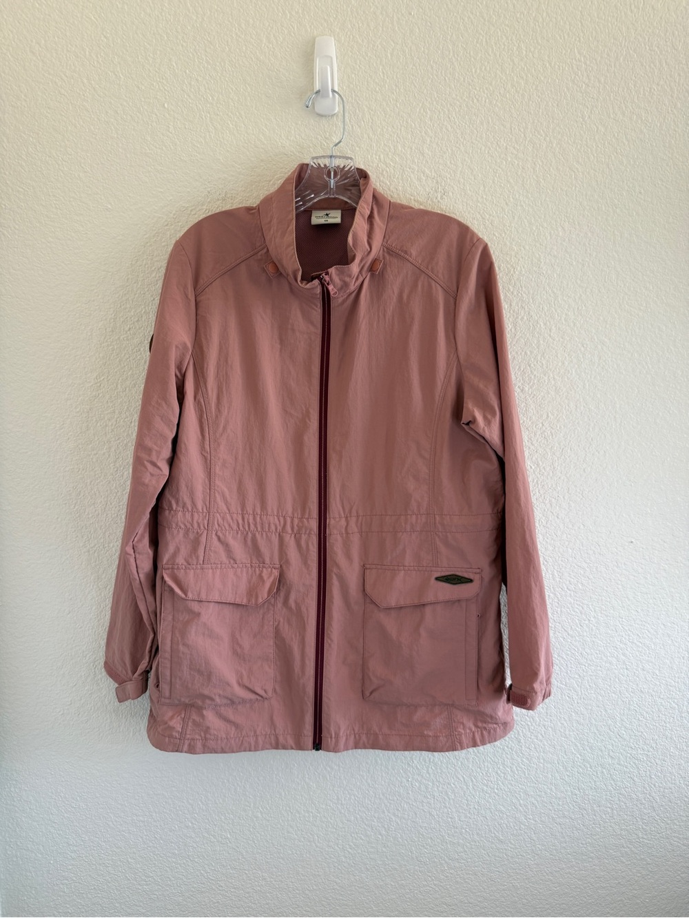 100% Nylon Women’s Dusty Rose Westwood Cinched Waist Utility Jacket